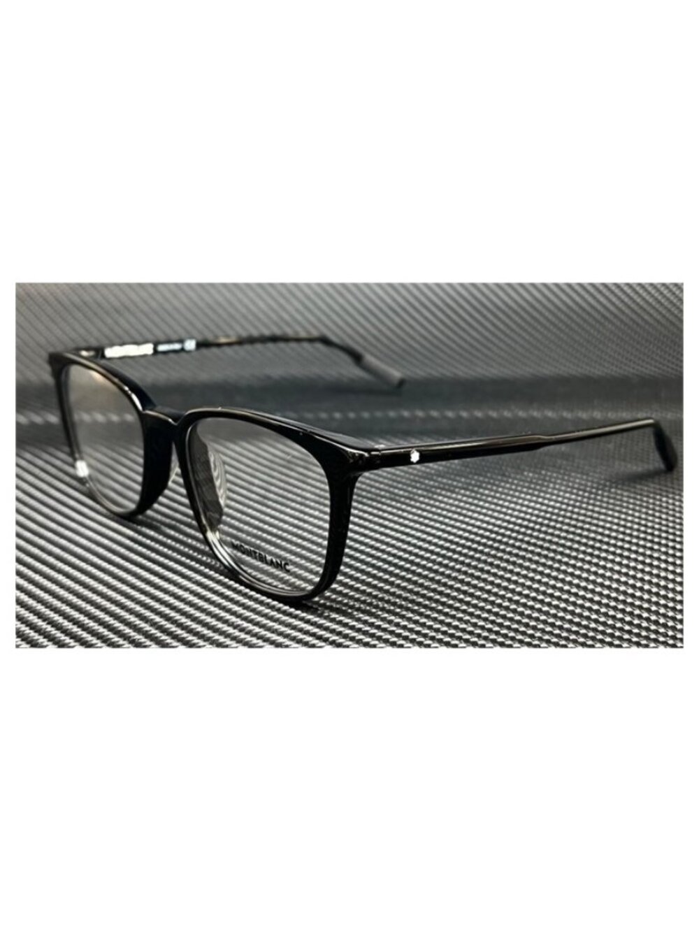 New Mont Blanc Men  Black Eyeglasses  52- 18-